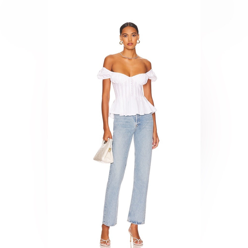 Bardot poplin top brand new with tags